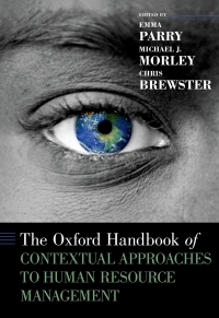 Imagen de portada: The Oxford Handbook of Contextual Approaches to Human Resource Management 9780190861162