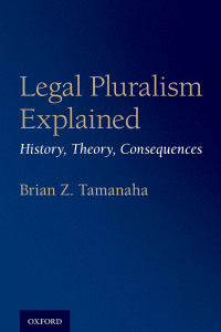 Imagen de portada: Legal Pluralism Explained 9780190861568