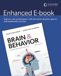 Cover image: Brain and Behavior 2nd edition 9780190861650