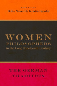 Cover image: Women Philosophers in the Long Nineteenth Century 9780190868031
