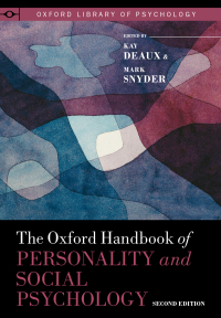 Cover image: The Oxford Handbook of Personality and Social Psychology 2nd edition 9780190224837