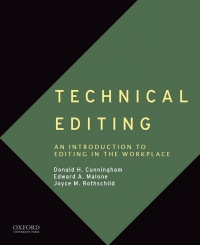 Cover image: Technical Editing: An Introduction to Editing in the Workplace 9780190872670