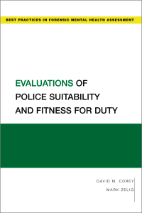 Cover image: Evaluations of Police Suitability and Fitness for Duty 9780190873158