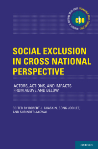 Imagen de portada: Social Exclusion in Cross-National Perspective 1st edition 9780190873776