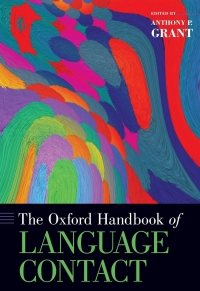 Imagen de portada: The Oxford Handbook of Language Contact 1st edition 9780199945092