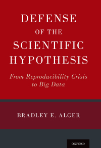 Imagen de portada: Defense of the Scientific Hypothesis 9780190881481