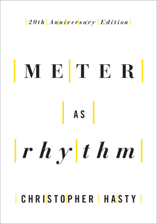 Cover image: Meter as Rhythm 9780190886912