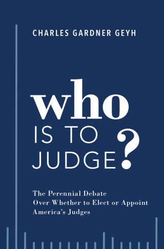 Cover image: Who is to Judge? 9780190887148