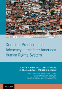 Titelbild: Doctrine, Practice, and Advocacy in the Inter-American Human Rights System 9780190900861