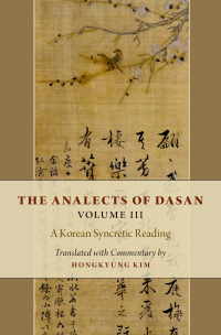 Titelbild: The Analects of Dasan, Volume III 9780190902407
