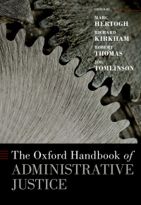 Cover image: The Oxford Handbook of Administrative Justice 9780190903084