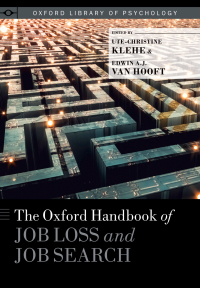 Imagen de portada: The Oxford Handbook of Job Loss and Job Search 1st edition 9780199764921