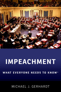 صورة الغلاف: Impeachment 9780190903657