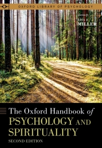 Cover image: The Oxford Handbook of Psychology and Spirituality 2nd edition 9780190905538