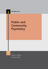 Cover image: Public and Community Psychiatry 1st edition 9780190907914