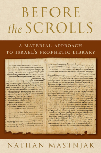 Cover image: Before the Scrolls 9780190911096