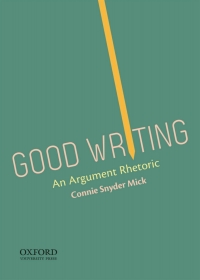 Cover image: Good Writing 1st edition 9780199947256