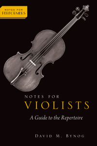 Omslagafbeelding: Notes for Violists 1st edition 9780190916114