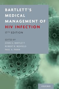 Imagen de portada: Bartlett's Medical Management of HIV Infection 17th edition 9780190924775