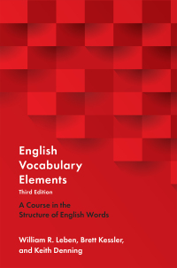 صورة الغلاف: English Vocabulary Elements 3rd edition 9780190925475