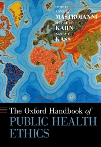 Cover image: The Oxford Handbook of Public Health Ethics 1st edition 9780190245191