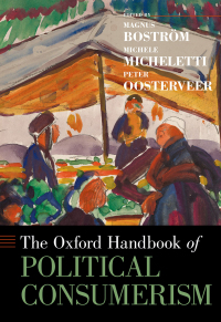 Imagen de portada: The Oxford Handbook of Political Consumerism 9780190629038