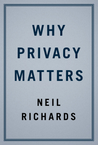 Imagen de portada: Why Privacy Matters 9780190939045