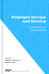 Omslagafbeelding: Employee Surveys and Sensing 1st edition 9780190939717