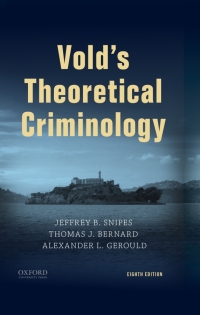 Cover image: Vold's Theoretical Criminology 8th edition 9780190940515