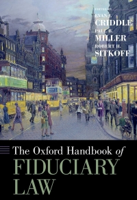 Cover image: The Oxford Handbook of Fiduciary Law 1st edition 9780190634100