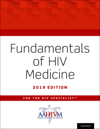 Omslagafbeelding: Fundamentals of HIV Medicine 2019 1st edition 9780190942502