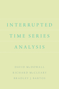 Titelbild: Interrupted Time Series Analysis 9780190943950