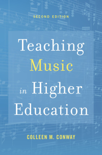 Cover image: Teaching Music in Higher Education 2nd edition 9780190945312