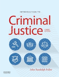 Cover image: Introduction to Criminal Justice 9780190298173