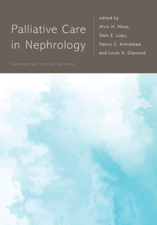 Cover image: Palliative Care in Nephrology 1st edition 9780190945527