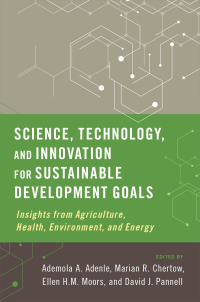 Cover image: Science, Technology, and Innovation for Sustainable Development Goals 1st edition 9780190949501