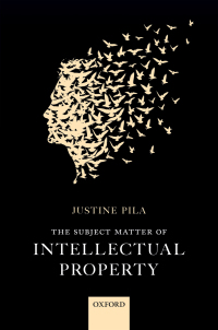 Cover image: The Subject Matter of Intellectual Property 9780199688616