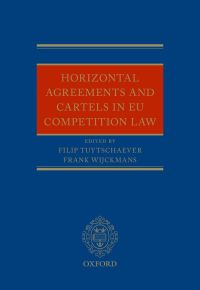 Imagen de portada: Horizontal Agreements and Cartels in EU Competition Law 1st edition 9780199698202
