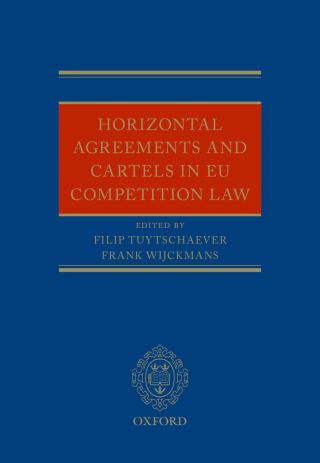 Cover image: Horizontal Agreements and Cartels in EU Competition Law 1st edition 9780199698202