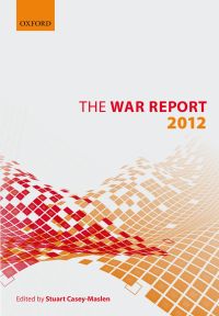 Cover image: The War Report 1st edition 9780199689088