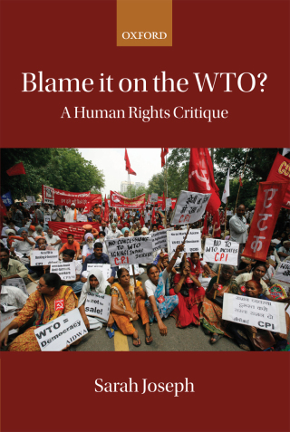 Cover image: Blame it on the WTO? 9780199689767