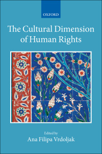 Imagen de portada: The Cultural Dimension of Human Rights 1st edition 9780199642120
