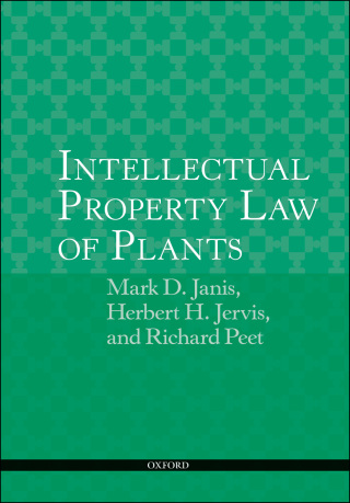 Cover image: Intellectual Property Law of Plants 9780198700913