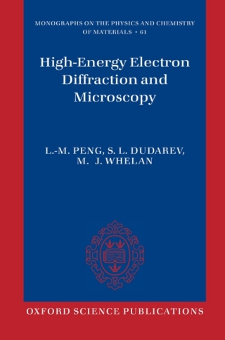 Cover image: High Energy Electron Diffraction and Microscopy 9780198500742