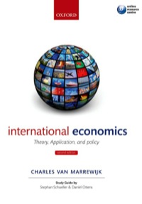 表紙画像: International Economics 2nd edition 9780199567096