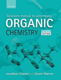 Cover image: Solutions Manual to accompany Organic Chemistry 2nd edition 9780199663347