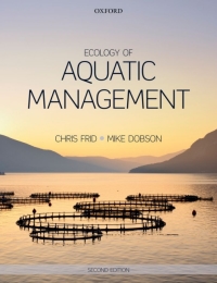 Cover image: Ecology of Aquatic Management 2nd edition 9780199693290