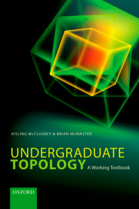 Imagen de portada: Undergraduate Topology 9780198702337