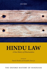 Cover image: The Oxford History of Hinduism: Hindu Law 1st edition 9780198702603