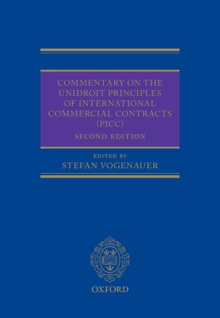 Cover image: Commentary on the UNIDROIT Principles of International Commercial Contracts (PICC) 2nd edition 9780198702627